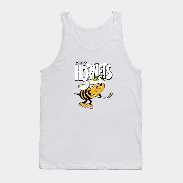 DEFUNCT - Toledo Hornets Hockey Tank Top by LocalZonly